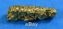 #122 Alaskan BC Natural Gold Nugget 1.78 Grams Genuine