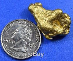 #1226 Large Natural Gold Nugget Australian 30.41 Grams Genuine