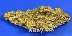 #1226 Large Natural Gold Nugget Australian 31.17 Grams Genuine