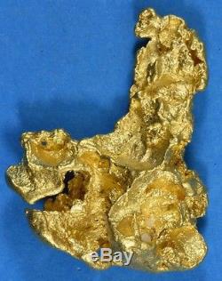 #1226 Large Natural Gold Nugget Australian 34.71 Grams Genuine