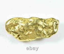 #123 Alaskan BC Natural Gold Nugget 1.95 Grams Genuine