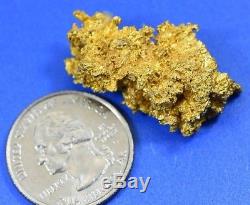 #1246 Large Natural Gold Nugget Australian 22.43 Grams Genuine