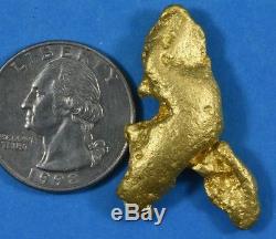 #1249 Large Natural Gold Nugget Australian 23.50 Grams Genuine