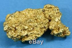 #1252 Large Natural Gold Nugget Australian 24.05 Grams Genuine