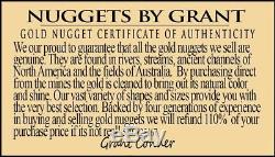 #1253 Large Natural Gold Nugget Australian 22.12 Grams Genuine