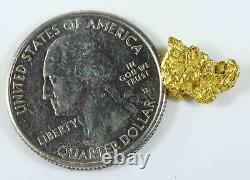 #126 Alaskan BC Natural Gold Nugget 1.76 Grams Genuine