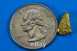 #126 Alaskan BC Natural Gold Nugget 1.92 Grams Genuine