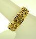 14k Yellow Gold & Alaskan Gold Natural Nugget Ring Size 11.5 One Of A Kind
