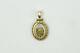 14k Yellow Gold Bezel Pendant With Natural Nuggets