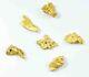 #15 Lot Of 6 Natural Gold Australian Nuggets 3.19 Total Grams