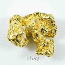 #162 Alaskan BC Natural Gold Nugget 1.22 Grams Genuine