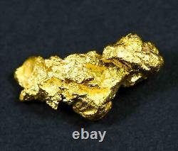 #18 Brazil Crystalline Natural Gold Nugget 1.64 Grams