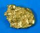 #181 Alaskan Bc Natural Gold Nugget 3.10 Grams Genuine