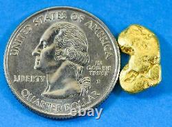 #181 Alaskan BC Natural Gold Nugget 3.44 Grams Genuine