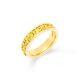 18ct Yellow Gold Natural Nugget Ring With Valuation Size W 1/2