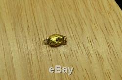 18k-20k Natural Alaska Gold Nugget Pendant 1.7 Grams