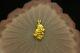 18k Yellow Gold Natural Nugget Pendant Charm #d3321