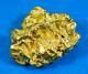 #191 Alaskan Bc Natural Gold Nugget 3.34 Grams Genuine