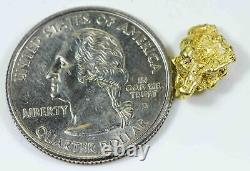#195 Alaskan BC Natural Gold Nugget 2.10 Grams Genuine