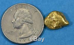 #196 Alaskan BC Natural Gold Nugget 4.69 Grams Genuine
