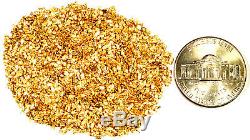 2.000 Grams Alaskan Yukon Bc Natural Pure Gold Nuggets #20 Mesh Free Shipping