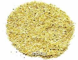 2.000 Grams Alaskan Yukon Bc Natural Pure Gold Nuggets Mesh #50 W Bottle (#b500)