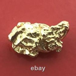 2.37 grams Natural Native Australian Solid High Quality Alluvial Gold Nugget