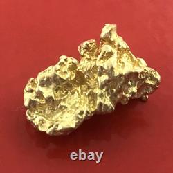 2.43 grams Natural Native Australian Solid High Quality Alluvial Gold Nugget