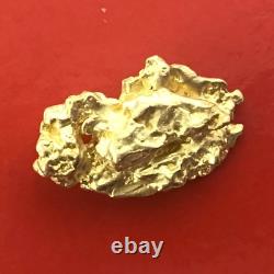 2.49 grams Natural Native Australian Solid High Quality Alluvial Gold Nugget