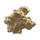 2.55 Grams Natural Native Australian Solid High Quality Alluvial Gold Nugget