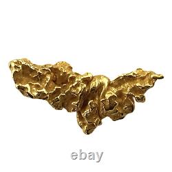 2.58 grams Natural Native Australian Solid High Quality Alluvial Gold Nugget