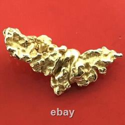 2.58 grams Natural Native Australian Solid High Quality Alluvial Gold Nugget
