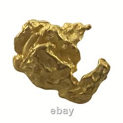 2.62 grams Natural Native Australian Solid High Quality Alluvial Gold Nugget