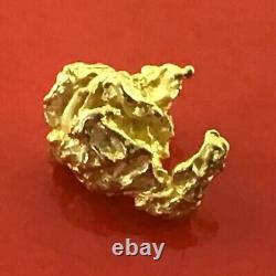 2.62 grams Natural Native Australian Solid High Quality Alluvial Gold Nugget