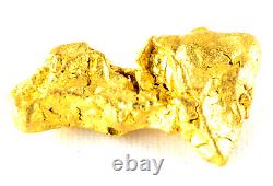 2.839 Grams Australian Natural Pure Gold Nugget Genuine 94-98% Pure (#au239)