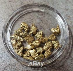 20 pcs Natural Gold Nuggets 3.464 grams