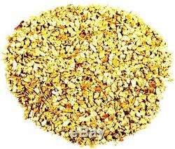 200 Piece Alaskan Natural Pure Gold Nuggets With Bottle Free Shipping (#b250)