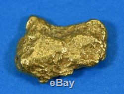 #201 Alaskan BC Natural Gold Nugget 2.26 Grams Genuine