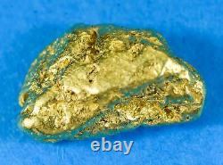 #201 Alaskan BC Natural Gold Nugget 3.91 Grams Genuine