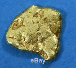#201 Alaskan-Yukon BC Natural Gold Nugget 3.00 Grams Genuine