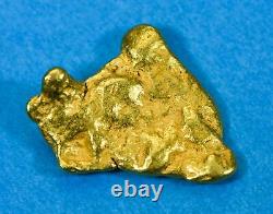 #206 Alaskan BC Natural Gold Nugget 4.84 Grams Genuine