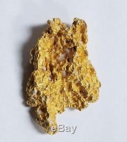 20k Yellow Gold Australian Natural Nugget Specimen #NR-20GNS22