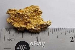 20k Yellow Gold Australian Natural Nugget Specimen #NR-20GNS22