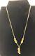 21.32-gram Natural Gold Nugget Necklace On 14k Gold Link Chain