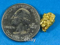 #211 Alaskan BC Natural Gold Nugget 2.57 Grams Genuine