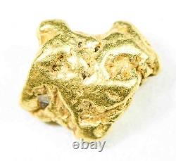 #213 Alaskan BC Natural Gold Nugget 4.95 Grams Genuine