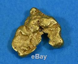#218 Alaskan-Yukon BC Natural Gold Nugget 4.33 Grams Genuine