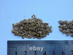 22 Grams Beautiful Natural Scottish Gold Nuggets 22ct Pickers Paydirt Panning