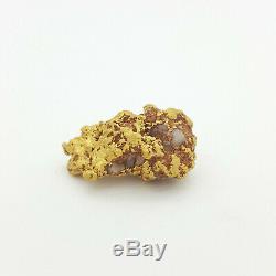 22ct (916, 22K) 15.44gr Yellow Gold Australian Natural Gold Nugget
