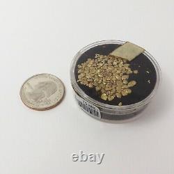22k Gold Natural California Mined Gold Placer Nuggets 25ctw 5gr